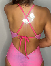 Tayrona /Pink Vibes/  One Piece/ Open Back